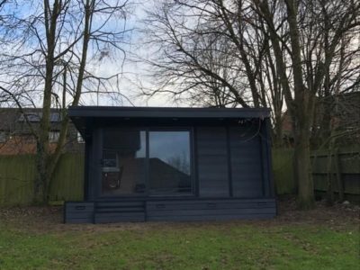 Coventry Garden Room Being Used As Quite Retreat Outside Shot 2