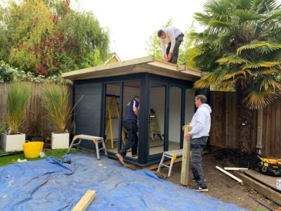 Garden Room In Coventry, Nearing Completion